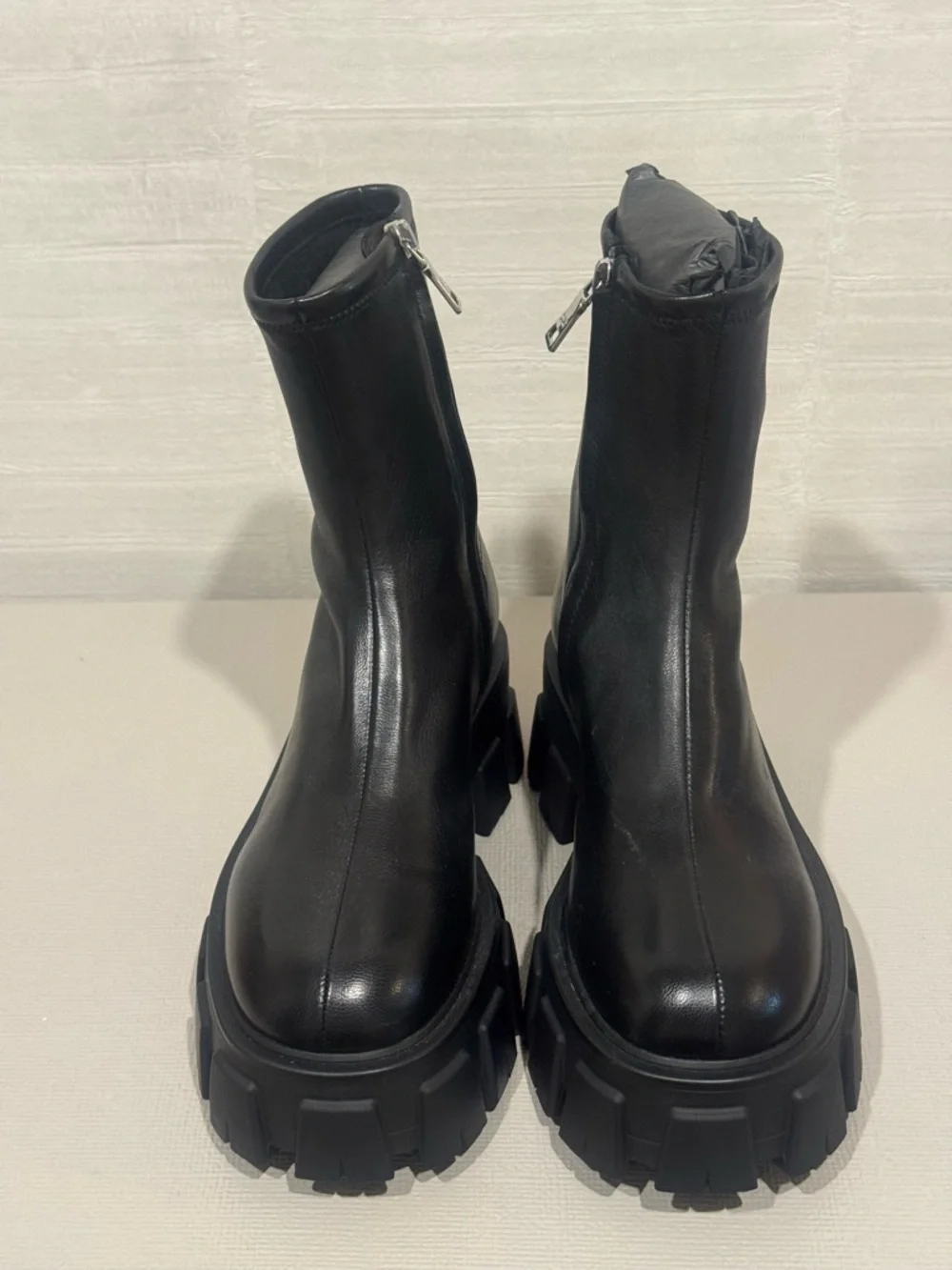 Prada Monolith Boots - Picture 1 of 7